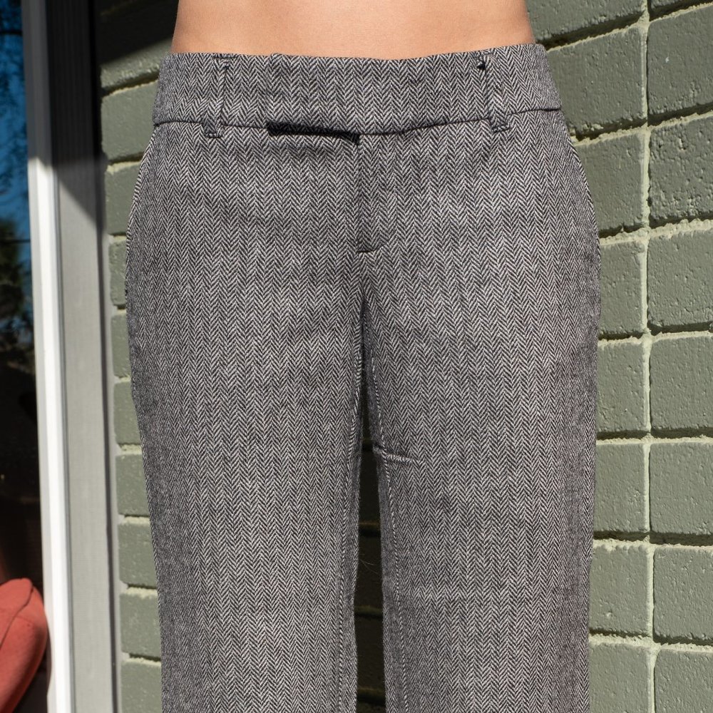 Old Navy Wool / Rayon Wide Leg Capri